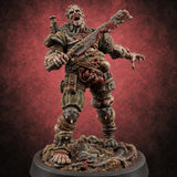 Reporting Late, Still Reporting Zombie Conscript D — painted concept preview (miniature supplied unpainted)