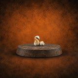 Pecking Order Barnyard Chicken A — painted concept preview (miniature supplied unpainted)
