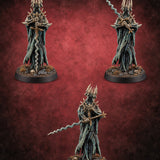 Crown Heavy, Conscience Light Wraith Sword Lords — painted concept preview (miniature supplied unpainted)