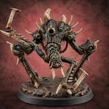 A Click Above the Silence Clockwork Horror Jumper D — painted concept preview (miniature supplied unpainted)