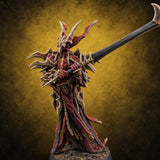 Sharp Dressed Hellspawn Barbed Devil Warrior B — painted concept preview (miniature supplied unpainted)