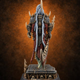 Cold Tresses Wraith Scythe Warrior A — painted concept preview (miniature supplied unpainted)