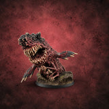 Teeth Behind Every Beak Maw Demon B — painted concept preview (miniature supplied unpainted)