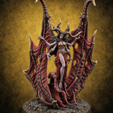 Doesn't Need to Touch You Succubus Winged Demon C — painted concept preview (miniature supplied unpainted)