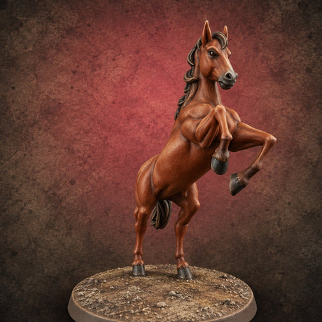 Barnyard Antics Barnyard Animal E — painted concept preview (miniature supplied unpainted)