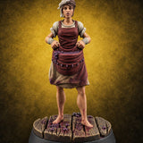Stomped, Sipped and Sold Human Winemaker C — painted concept preview (miniature supplied unpainted)