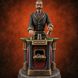 Back-Alley Odds Street Gambler E — painted concept preview (miniature supplied unpainted)