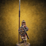 Pointed Opinions Human Steppe Spearman F — painted concept preview (miniature supplied unpainted)