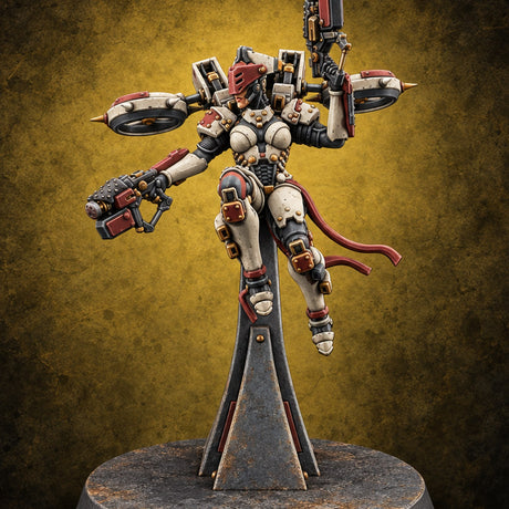 Elevated Opinions Human Rotor Valkyrie B — painted concept preview (miniature supplied unpainted)