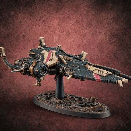 Skimming the Wreckage Strike Craft — painted concept preview (miniature supplied unpainted)