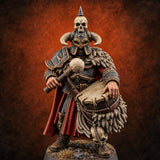 Shields Locked, Horns Lowered Human Huscarl Warrior J — painted concept preview (miniature supplied unpainted)