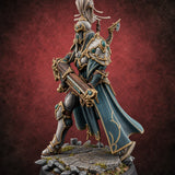 Barrels Leveled Eladrin Rifle Warden B — painted concept preview (miniature supplied unpainted)