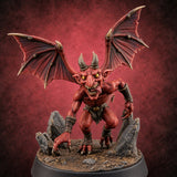 Mischief with Membranes Imp Fiend B — painted concept preview (miniature supplied unpainted)