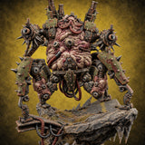 Lawn and Disorder Flesh Golem Mower Construct A — painted concept preview (miniature supplied unpainted)