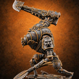 Arms Race Winners Warforged Pugilist Automaton C — painted concept preview (miniature supplied unpainted)