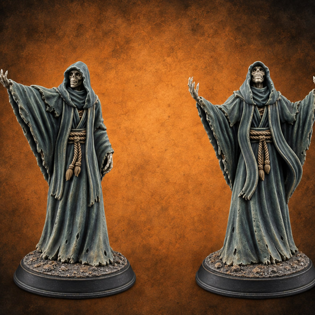 Tide's Out, Hands Up Wraiths — painted concept preview (miniature supplied unpainted)