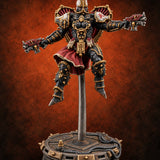 Prayers Descend Armed Human Jump Pack Warrior B — painted concept preview (miniature supplied unpainted)