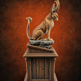 Rug Burn Risk Wooden Hunting Lodge Trophy Display F — painted concept preview (terrain supplied unpainted)
