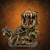 Midnight Fare Has Teeth Vine Blight Pumpkin Carriage — painted concept preview (miniature supplied unpainted)
