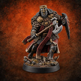 A Guarded Expression Human Masked Sentinel A — painted concept preview (miniature supplied unpainted)