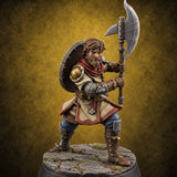 Mismatched Armoury, Matching Resolve Human Knight A — painted concept preview (miniature supplied unpainted)