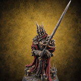 Receives No Petitions Death Knight Sword Lord B — painted concept preview (miniature supplied unpainted)