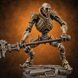 Strings Cut, Still Swinging Warforged Marionette Automaton B — painted concept preview (miniature supplied unpainted)