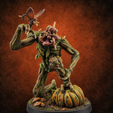 Gentle Hand, Terrible Mouth Needle Blight Monster — painted concept preview (miniature supplied unpainted)