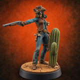 Keeping the Peace Masked Deputy A Miniature for Dungeons and Dragons, Pathfinder or other TTRPGs