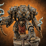 Strength Has a Pedestal Warforged Heavy Automaton C — painted concept preview (miniature supplied unpainted)