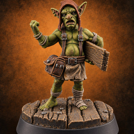 Plank Hauling Gang Carpenter B — painted concept preview (miniature supplied unpainted)