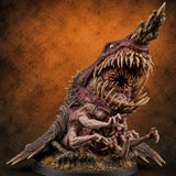 Teeth Behind Every Beak Maw Demon A — painted concept preview (miniature supplied unpainted)