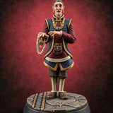 Pearls Before Patrons Human Jeweler B — painted concept preview (miniature supplied unpainted)