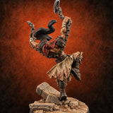 Sand Underfoot, Crowd Overhead Pit Fighter B — painted concept preview (miniature supplied unpainted)