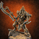 Pharaoh's Honour Guard Reports for Duty Mummy Cybernetic Warrior A — painted concept preview (miniature supplied unpainted)