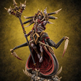 Heresy Walks on Scythe Legs Drider Heresiarch D — painted concept preview (miniature supplied unpainted)