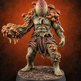Fist Full of Fruiting Bodies Myconid Brute — painted concept preview (miniature supplied unpainted)