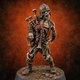 Dead Tired and Still Walking Zombie C — painted concept preview (miniature supplied unpainted)