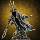 Crowned Over an Empty Hood Wraith Mage D — painted concept preview (miniature supplied unpainted)