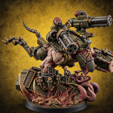 Fever Dream Tenants Flesh Golem Tentacled Brute C — painted concept preview (miniature supplied unpainted)