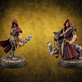 Hoods Up, Rite Begun Human Cultists — painted concept preview (miniature supplied unpainted)