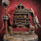 Brick by Brick, Bolt by Bolt Warforged Large Automaton — painted concept preview (miniature supplied unpainted)