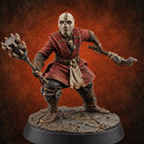 Masks On, Doctrine Off Human Cultist A — painted concept preview (miniature supplied unpainted)