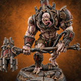Bloodbank Heavy Lifters Flesh Golem Cyber Brute A — painted concept preview (miniature supplied unpainted)