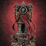 A Howl Lot of Trouble Animated Ward Tower B — painted concept preview (miniature supplied unpainted)