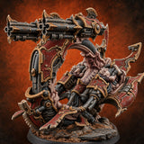 Arching Over Its Next Meal Neothelid Cybernetic Worm C — painted concept preview (miniature supplied unpainted)