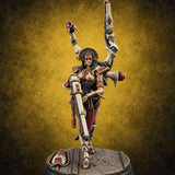 Many Hands, Grim Work Human Biomechanical Weaver D — painted concept preview (miniature supplied unpainted)