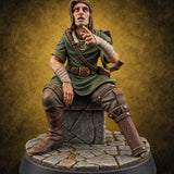 Market Day Crowd Human Townsperson B — painted concept preview (miniature supplied unpainted)