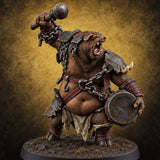 Loud, Proud and Boarish Wereboar Commander C — painted concept preview (miniature supplied unpainted)