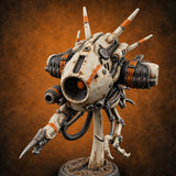 Vital Signs Pending Retriever Tracking Construct B — painted concept preview (miniature supplied unpainted)